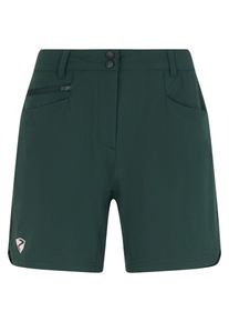 Radhose Ziener "NEJA-Z", Damen, Gr. 48, EURO-Gr&ouml;&szlig;en, schwarz jungle, Obermaterial: 100% Polyester, Hosen Radhose