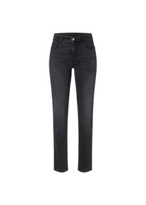 Slim-fit-Jeans MAC "DREAM", Damen, Gr. 46, L&auml;nge 30, clean schwarz used, Denim/Jeans, Obermaterial: 83% Baumwolle, 15% Polyester, 2% Elasthan, slim fit lang, Jeans Slim-fit-Jeans, sehr elastisches Material