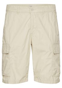 Bermudas Camel Active "Cargo-Bermudas", Herren, Gr. 38, N-Gr, beige, Web, Obermaterial: 100% Baumwolle, unifarben, regular fit knielang, Hosen Bermudas, Sommerhose mit Cargo-Taschen