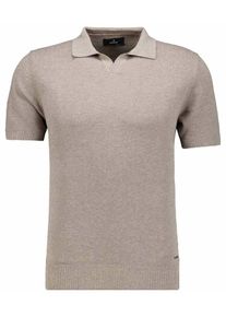 Rundhalspullover Ragman, Herren, Gr. 48, braun (walnuss, 875), Feinstrick, 100% Baumwolle, Pullover Rundhalspullover