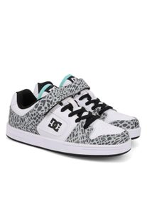 Sneaker DC Shoes "Manteca 4 V Sn", Jungen, Gr. 4(35), wei&szlig; (wei&szlig;, grau, schwarz), Obermaterial:100% Synthetik;, Schuhe Sneaker