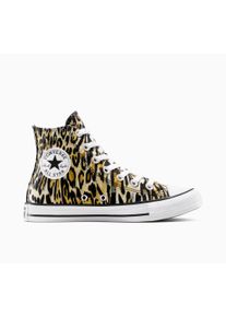Sneaker Converse "CHUCK TAYLOR ALL STAR", Damen, Gr. 38, schwarz, wei&szlig;, braun, Textil, Schuhe Sneaker