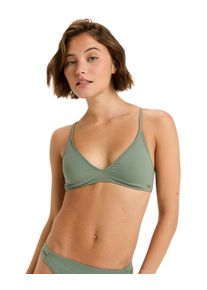 Triangel-Bikini-Top Roxy "Beach Classics Ba Athl Tri", Damen, Gr. XXL, Cup B, gr&uuml;n (agave gr&uuml;n), Obermaterial: 85% Microfaser, 15% Elasthan;, Bikini-Oberteile Triangel-Bikini-Top