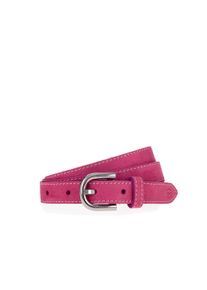 Lederg&uuml;rtel Tamaris, Damen, Gr. 75, pink, Leder, unifarben, G&uuml;rtel Lederg&uuml;rtel, mit Kontrastnaht