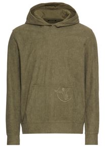Kapuzensweatshirt Chiemsee "DUSTY OLIVE", Herren, Gr. S, gr&uuml;n (dusty olive), Cord, Obermaterial: 100% Polyester, Rippb&uuml;ndchen, Sweatshirts Kapuzensweatshirt