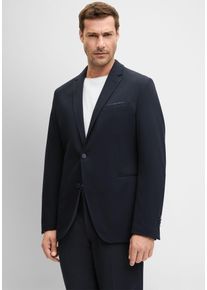 Sakko Cinque "CIDITO", Herren, Gr. 52, blau (dunkelblau), Web, Obermaterial: 52% Polyester, 21% Polyamid, 17% Viskose, 10% Elasthan, unifarben, regular fit, Sakkos Sakko, in 2-Knopf-Form