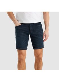 PME-Legend Shorts PME LEGEND "NIGHTFLIGHT SHORTS", Damen, Gr. 33, N-Gr, blau (dunkelblau stretch denim), Web, Obermaterial: 98% Baumwolle, 2% Elasthan, Hosen Shorts, Sommerhose
