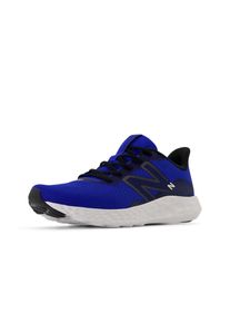 Laufschuh New Balance "411", Herren, Gr. 41,5, blau (blau gemston), Textil, Schuhe Laufschuh