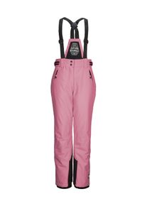 Skihose Killtec "KSW 213 GRLS SKI PNTS", M&auml;dchen, Gr. 140, Normalgr&ouml;&szlig;en, rosa (hellpink), Obermaterial: 100% Polyester;Futter: 100% Polyester;F&uuml;llung: 100% Polyester, Hosen Skihose, Wasserdichte, atmungsaktive Skihose mit verstellbarer Taille