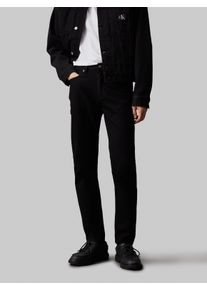 Regular-fit-Jeans Calvin Klein Jeans "REGULAR TAPER", Herren, Gr. 32, L&auml;nge 34, schwarz (denim schwarz), Denim/Jeans, Obermaterial: 100% Baumwolle, unifarben, regular fit, Jeans Regular-fit-Jeans, im 5-Pocket-Style
