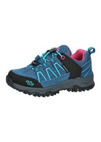 Br&uuml;tting Outdoorschuh BR&Uuml;TTING "Outdoorschuh Mount Pinos Kids Low", M&auml;dchen, Gr. 40, blau, Veloursleder, Schuhe Outdoorschuh