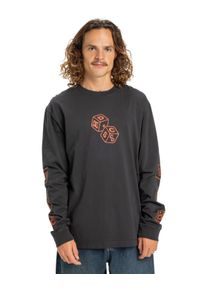 Langarmshirt DC Shoes "Hi Rolling Hls", Herren, Gr. XL, schwarz, Obermaterial: 75% Walkfrottier, 25% Walkfrottier;, Shirts Langarmshirt