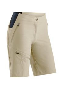 Outdoorhose Maier Sports "Inara Short Vario", Herren, Gr. 46, Normalgr&ouml;&szlig;en, braun (hellbraun), 90% Polyamid, 10% Elasthan, Hosen Outdoorhose, Damen Shorts, kurze Wanderhose, Outdoor-Hose, 4 Taschen, Regular Fit
