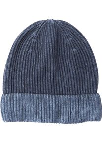 Beanie Jan Vanderstorm "M&uuml;tze SORENLUND", Damen, Gr. 1, blau, Obermaterial: 100% Baumwolle CO., M&uuml;tzen Beanie