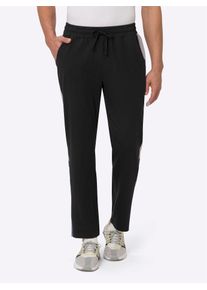 Schlupfhose CLASSIC, Herren, Gr. 44/46, Normalgr&ouml;&szlig;en, schwarz, 100% Baumwolle, gemustert, mehrfarbig, lang, Hosen Schlupfhose