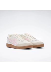 Sneaker Reebok CLASSIC "REEBOK FINALE", Herren, Gr. 42, chalk, pink, gum, Leder, Synthetik, Schuhe Sneaker