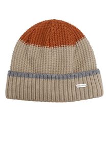 Strickm&uuml;tze Chillouts "Tony Hat", Herren, beige, Strick, Kunstfaser, mehrfarbig, M&uuml;tzen Strickm&uuml;tze, mit mehrfarbigem Design
