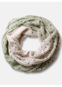 Loop Heine, Damen, gr&uuml;n, Viskose, gemustert, Modet&uuml;cher Loop