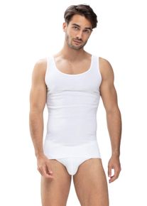 Achseltop Mey "Casual Cotton (K)", Damen, Gr. 3XL, N-Gr, wei&szlig;, Feinripp, Obermaterial: 100% Baumwolle, unifarben, k&ouml;rpernah, Rundhals, Unterhemden Achseltop, ohne auftragende Seitenn&auml;hte, Topseller