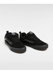 Sneaker Vans "Knu Skool", Herren, Gr. 38, bka, schwarz, schwarz, Leder, Schuhe Sneaker