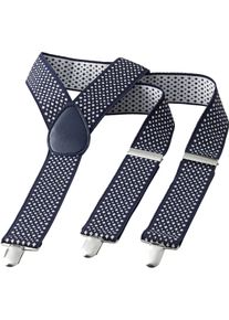 Hosentr&auml;ger Jan Vanderstorm "Hosentr&auml;ger IBERT", Herren, Gr. 130, blau (dunkelblau), Obermaterial: 87% Polyethylen PE. 13% Elasthan EL., Hosentr&auml;ger Hosentr&auml;ger