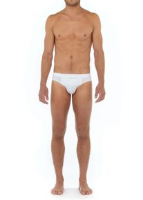 Minislip HOM "Tencel soft", Herren, Gr. S, wei&szlig;, Obermaterial: 97% Lyocell, 3% Elasthan, k&ouml;rpernah, Unterhosen Minislip, ultra-bequem, elastisch, flacher Bund, weich