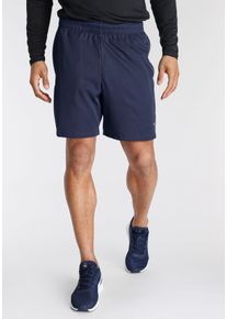 Trainingsshorts Puma "PERFORMANCE WOVEN 7" SHORT M", Herren, Gr. XXL, N-Gr, blau (peacoat), Twill, Obermaterial: 100% Polyester, unifarben, slim fit kniefrei, Hosen Trainingsshorts