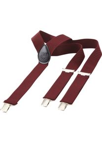 Hosentr&auml;ger Jan Vanderstorm "Hosentr&auml;ger WIBORG", Herren, Gr. 130, rot (dunkelrot), Obermaterial: 87% Polyethylen PE. 13% Elasthan EL., Hosentr&auml;ger Hosentr&auml;ger