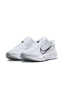 Laufschuh Nike "QUEST 6", Herren, Gr. 46, silber (wei&szlig;, schwarz, pure platinum), Textil, Schuhe Laufschuh