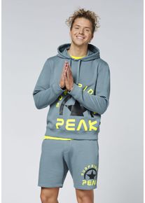 Kapuzensweatshirt Chiemsee, Herren, Gr. L (52/54), blau (blau stone), 60% Baumwolle, 40% Polyester, Sweatshirts Kapuzensweatshirt