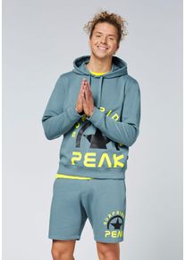 Kapuzensweatshirt Chiemsee, Herren, Gr. XL (56/58), blau (blau stone), 60% Baumwolle, 40% Polyester, Sweatshirts Kapuzensweatshirt