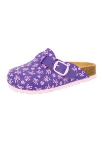 Pantolette Lico "Pantolette Bioline Clog Kids", M&auml;dchen, Gr. 33, lila, Synthetik, Schuhe Pantolette
