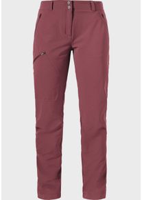 Sch&ouml;ffel Outdoorhose SCH&Ouml;FFEL "Pants Ascona Warm L", Damen, Gr. 38, Normalgr&ouml;&szlig;en, pink (3825, pink), Oberstoff: 56% Nylon, 34% Polyester, 10% Elasthan, Hosen Outdoorhose