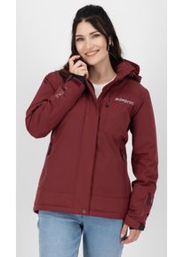 Winterjacke DEPROC Active "MONTREAL WOMEN", Damen, Gr. 36/38 (M), rot (wine), 96% Polyester; 4% Elasthan, Windstopperb&uuml;ndchen mit Daumenl&ouml;chern,mit Schneefang,mit verstellbarem Klettverschluss, Jacken Winterjacke, auch in Gro&szlig;en Gr&ouml;&szlig;en erh&auml;ltlich