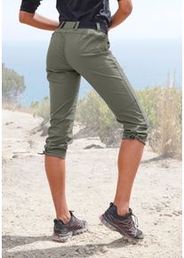 Caprileggings Vivance ACTIVE, Damen, Gr. 40, N-Gr, gr&uuml;n (olivgr&uuml;n), Obermaterial: 95% Polyamid, 5% Elasthan, unifarben, Hosen Caprileggings, mit praktischen Taschen, Topseller