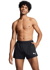 Badeshorts Puma "Puma SWIM MEN SHORT SHORTS 1P", Herren, Gr. L, N-Gr, schwarz, Web, Polyester, unifarben, Badehosen Badeshorts, mit Seitentaschen