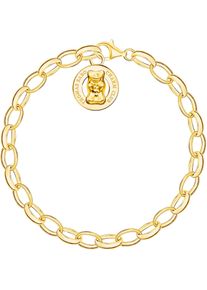 Charm-Armband Thomas Sabo "Thomas Sabo x HARIBO Schmuck: Charm-Armband" Gr. 19, gold (gelbgoldfarben), Armb&auml;nder, Damen, 19, Silber 925 (recycelt), Charm-Armband
