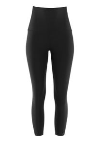 Leggings WINSHAPE "7/8-Functional Comfort HWL312C", Damen, Gr. L, Normalgr&ouml;&szlig;en, schwarz, 85% Polyester, 15% Elasthan, Hosen Leggings, High Waist