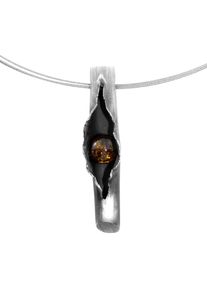 Halsreif OSTSEE-SCHMUCK "OSTSEE-SCHMUCK Halsreif mit Anh&auml;nger Gleiter-Hedi-Sarah Vicenca" Gr. 42, silber (wei&szlig;, neutral), Halsketten, Damen, 42cm, Silber 925 (Sterlingsilber), L: 42, Halsreif