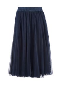 Sommerkleid happy girls "Rock", M&auml;dchen, Gr. 134, EURO-Gr&ouml;&szlig;en, navy, Stoff, 100% Polyester, normal, Kleider Sommerkleid