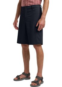 Shorts Jack Wolfskin "DESERT SHORTS M", Herren, Gr. 46, N-Gr, blau (schwarz navy), Obermaterial: 95% Polyamid, 5% Elasthan, Hosen Shorts