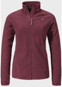 Sch&ouml;ffel Fleecejacke SCH&Ouml;FFEL "Hiking CIRC Fleece Jk Style Terxa WMS", Damen, Gr. 42, pink (3825, pink), Oberstoff: 100% Polyester, regular fit, hoch geschlossener Ausschnitt, Jacken Fleecejacke