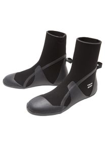 Wasserschuh Billabong "3mm Absolute", Herren, Gr. 4(35), schwarz (schwarz hash), 80% Neopren, 20% Nylon, Schuhe Wasserschuh