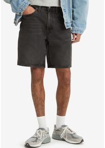 Levi's Jeansshorts LEVI'S "468 LOOSE SHORTS", Herren, Gr. 32, N-Gr, schwarz (we got motion shorts), Denim/Jeans, Obermaterial: 100% Baumwolle, loose fit, Jeans Jeansshorts, Sommerhose