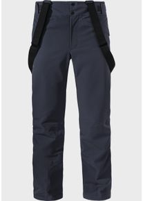 Sch&ouml;ffel Latzhose SCH&Ouml;FFEL "Ski Pants Style Mountet MNS", Herren, Gr. 48, Normalgr&ouml;&szlig;en, blau (8820, blau), Oberstoff : Aussenseite: 85% Nylon 15% Elasthan (Membran: Polyurethan) Futter : 84% Nylon 16% Elasthan Wattierung : 100% Polyester, Hosen Latzhose