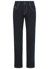5-Pocket-Jeans "RANDO", Herren, Gr. 31, L&auml;nge 30, blau (blau, schwarz stonewash), Denim/Jeans, Obermaterial: 94% Baumwolle, 4% Elastomultiester, 2% Elasthan, Pioneer Authentic Jeans, regular fit lang, Jeans 5-Pocket-Jeans, mit kontrastfarbenen Steppn&auml;hten