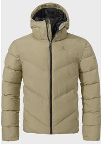 Sch&ouml;ffel Funktionsjacke SCH&Ouml;FFEL "Urban Ins Jacket Style Lodos MNS", Herren, Gr. 54, braun (4725, braun), Oberstoff: 63% Nylon, 37% Baumwolle; Futter: 100% Polyester; Futter: 100% Polyester; F&uuml;llung: 100% Polyester, regular fit, hoch geschlossener Ausschnitt, Jacken Funktionsjacke