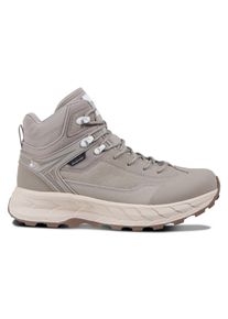 Wanderschuh Icepeak "AKAA MR", Herren, Gr. 46, dust, Leder, Synthetik, Textil, Schuhe Wanderschuh, wasserdicht