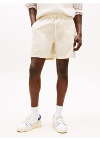 Sweatshorts Tommy Jeans "TJM LIGHT CORD SHORTS", Herren, Gr. XL, N-Gr, beige (desert sand dune), Cord, Obermaterial: 100% Baumwolle, unifarben, regular fit kurz, Hosen Sweatshorts, Mit Kordelzug