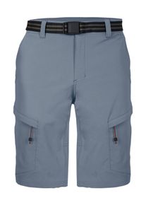Bermudas Killtec "KOS 11 MN BRMDS", Herren, Gr. 56, Normalgr&ouml;&szlig;en, blau (stahlblau), Obermaterial: 100% Polyester, Hosen Bermudas, Wasserabweisende, schnelltrocknende Funktionsbermudas